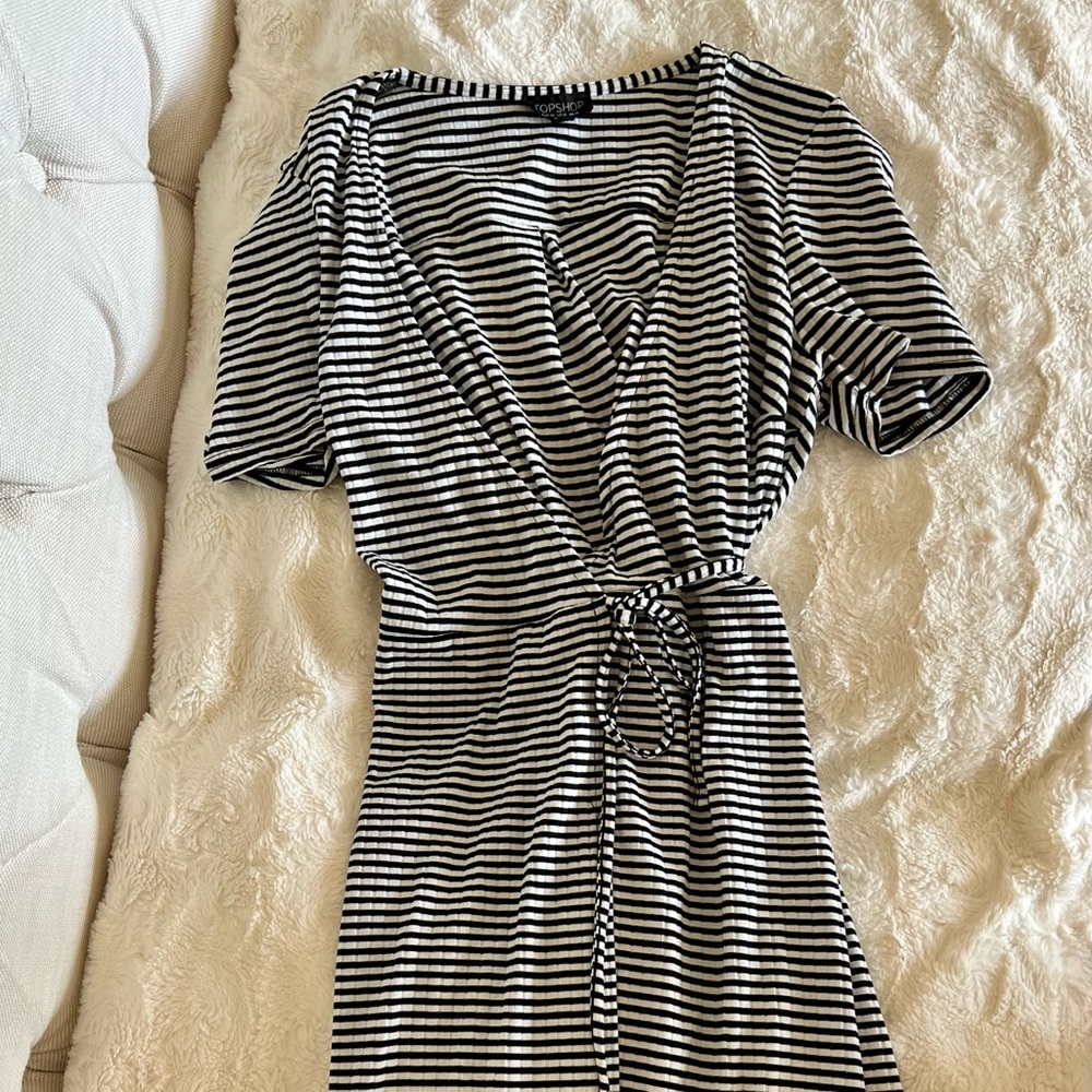 Top Shop black and white dress